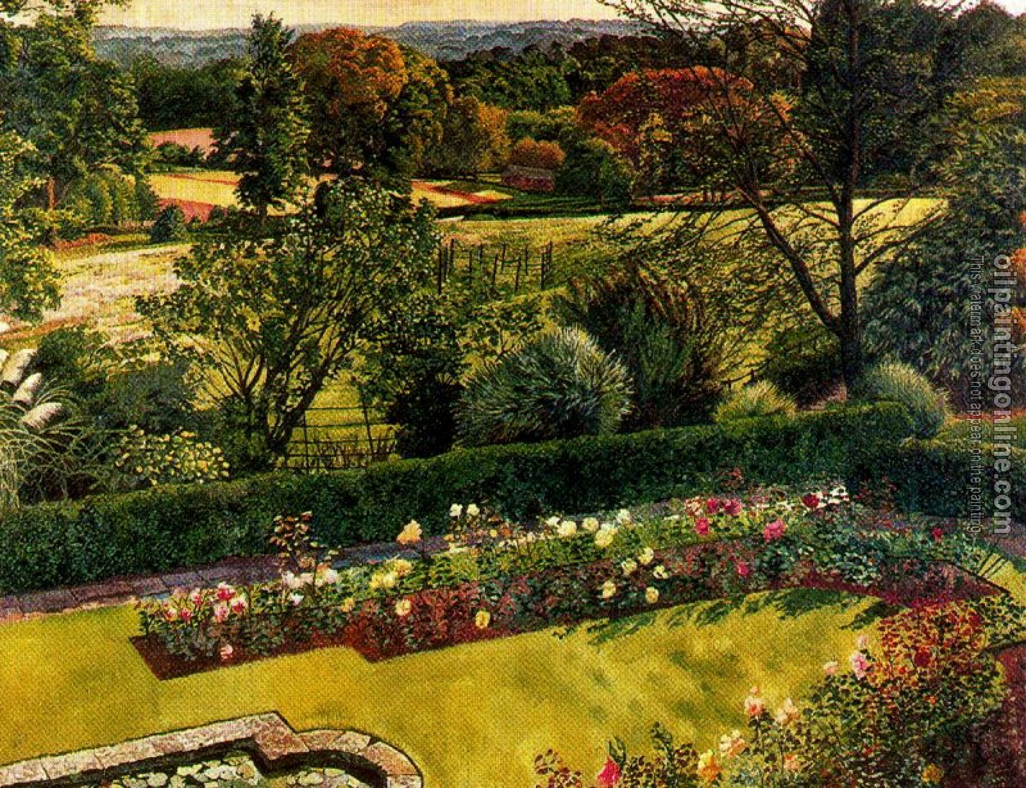 Stanley Spencer - Landscape, Cookham Dene